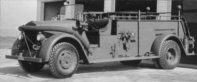 In February 1948, Huntsville Arsenal dispatched a 750 gallon-per-minute pumper to extinguish a fire involving two houses in New Market, Alabama, approximately 15 to 20 miles northeast of Huntsville.